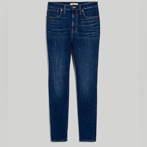 Madewell Curvy High-Rise Skinny Jeans Size 27T Blue